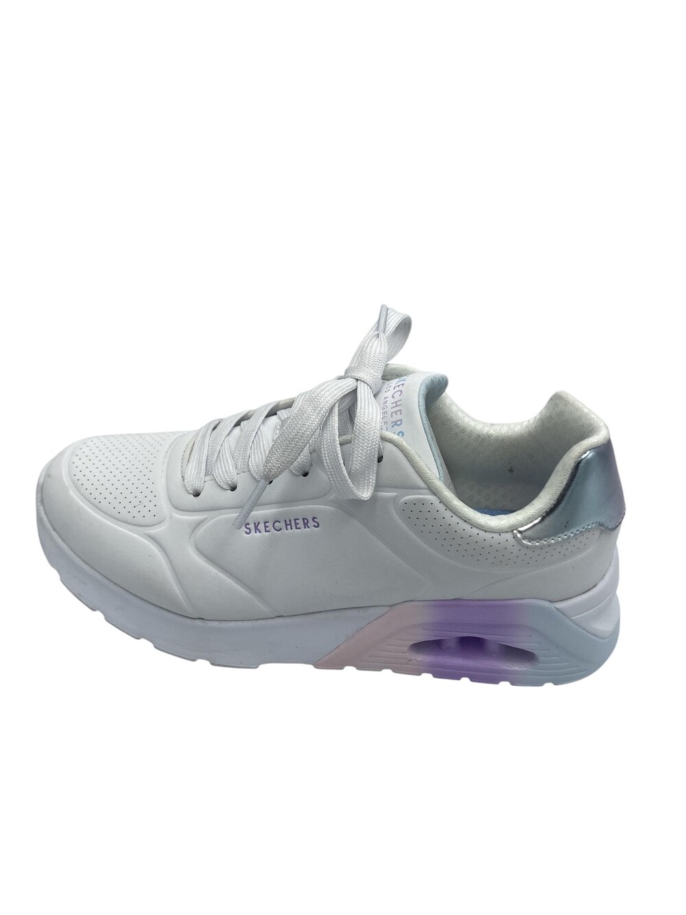 Skechers Shoes Women's Size 5.5 White Air-Cooled Memory Foam Sneakers 310434L